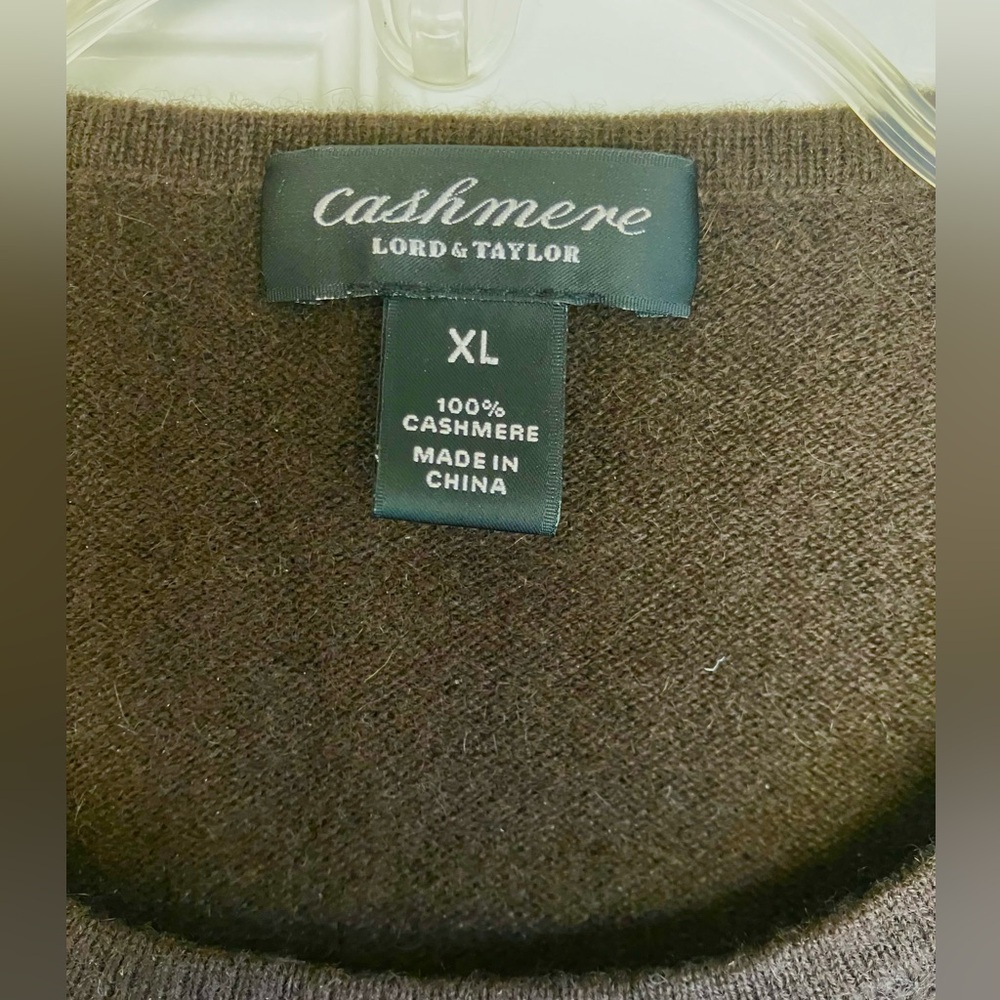Cashmere Tank XL